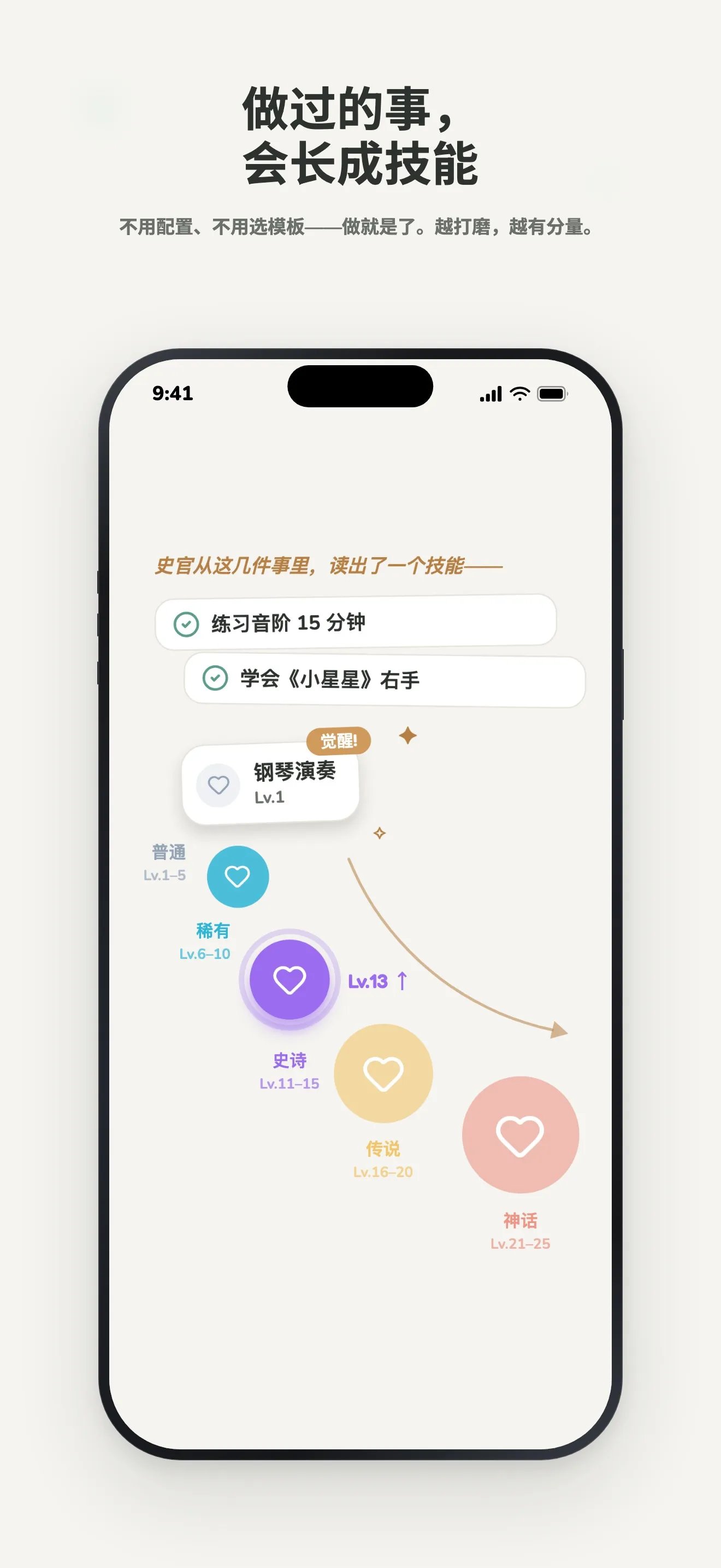 做过的事，会长成技能